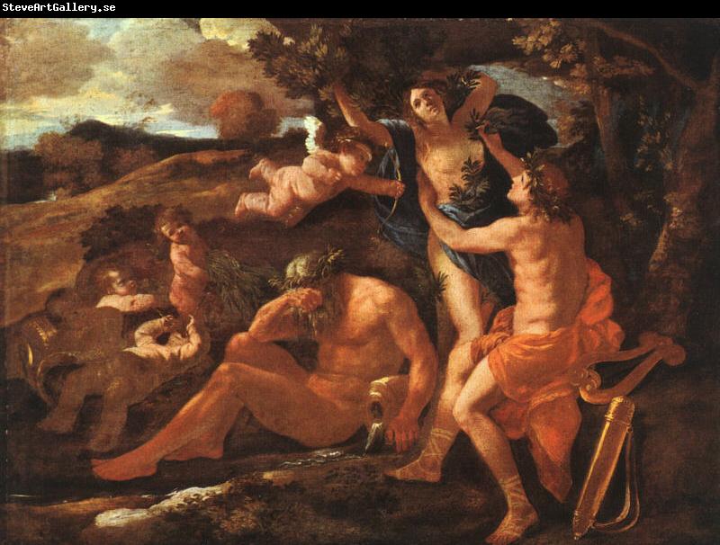 Nicolas Poussin Apollo and Daphne